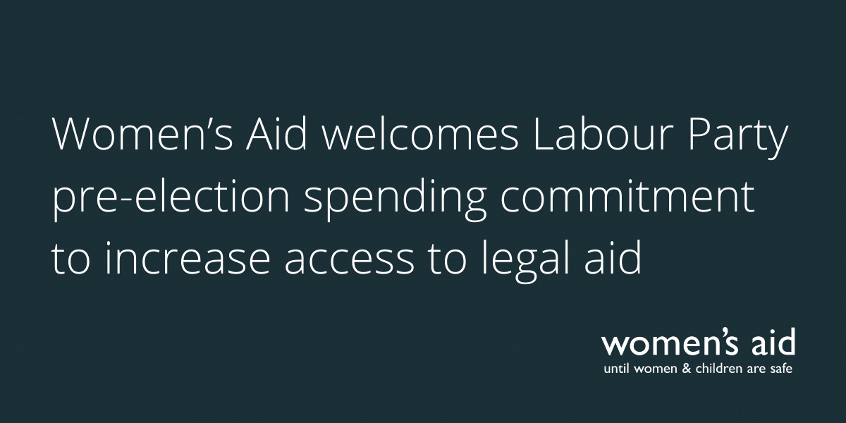Women's Aid Training (22) Women’s Aid welcomes Labour Party pre-election spending commitment to increase access to legal aid