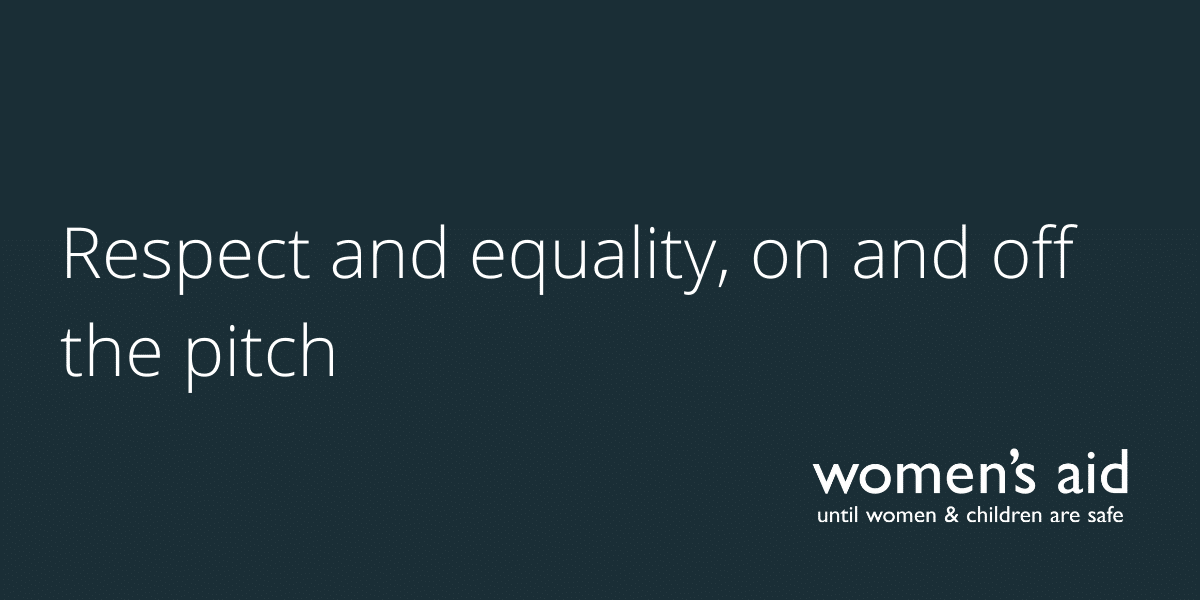 Respect and equality, on and off the pitch Respect and equality, on and off the pitch