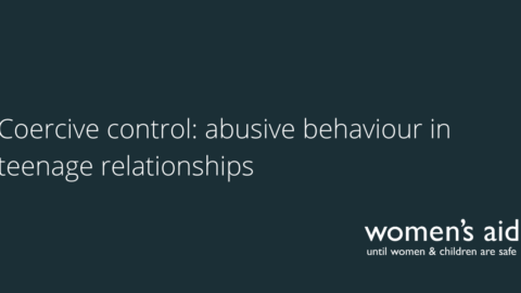 Coercive control: abusive behaviour in teenage relationships