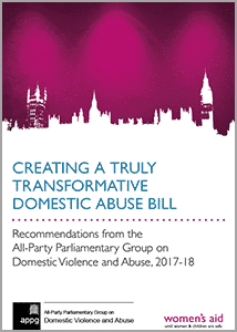 Cover of the APPG report 2018