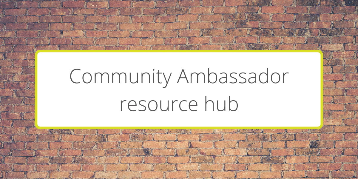 Community Ambassador hub