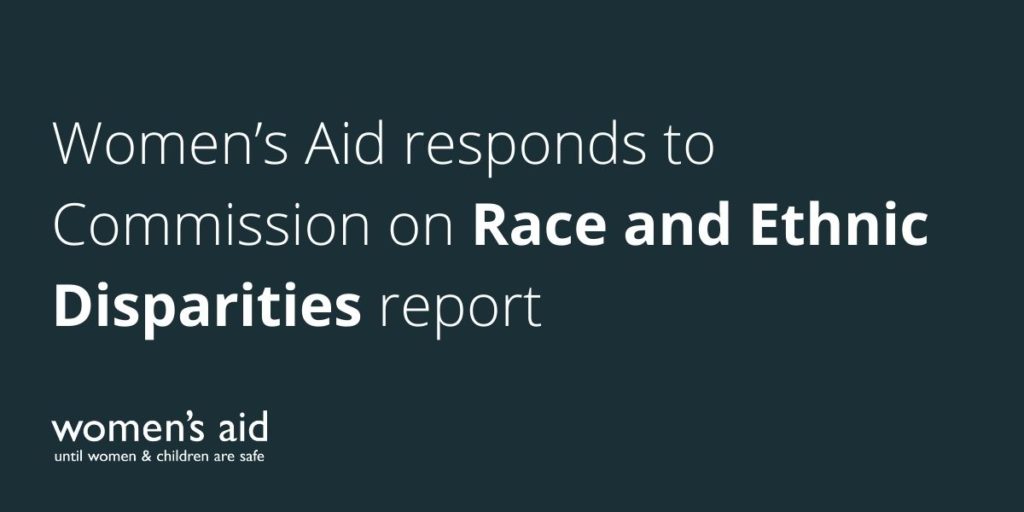 Women’s Aid responds to Commission on Race and Ethnic Disparities report - Featured image
