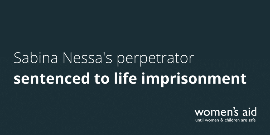 Sabina Nessa's perpetrator sentenced to life imprisonment
