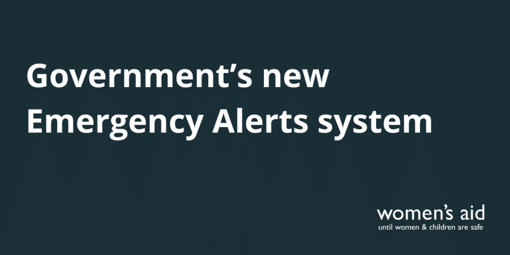 Government’s new Emergency Alerts system 