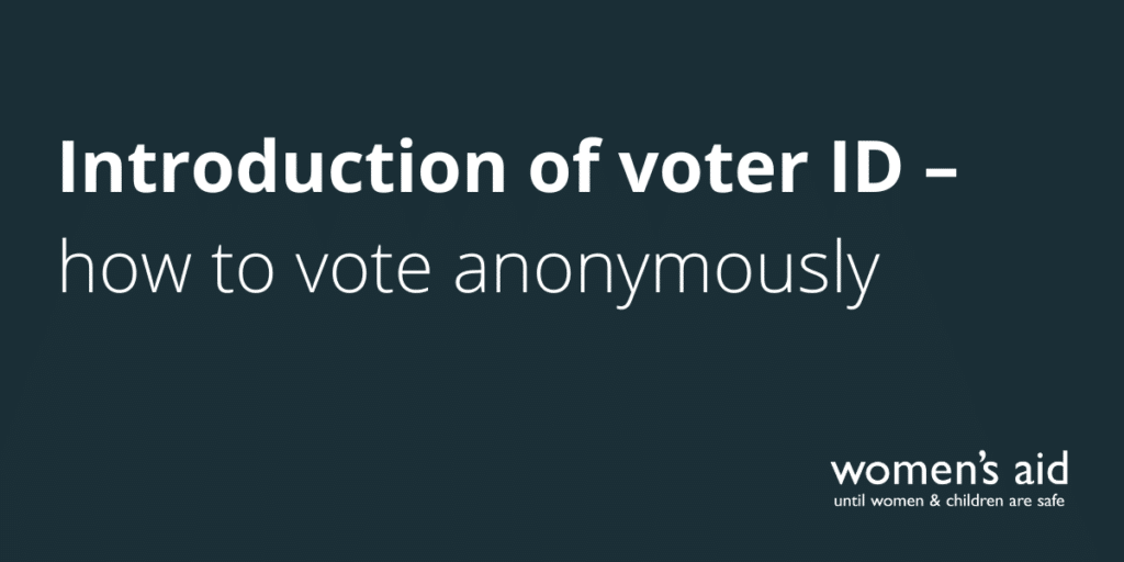 Introduction of voter ID – how to vote anonymously 