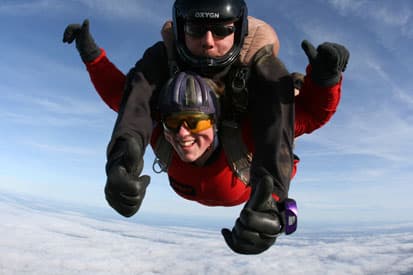 Sky dive