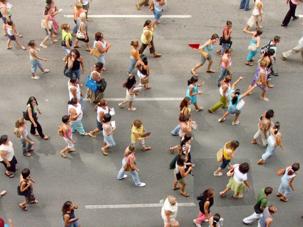 Women walking