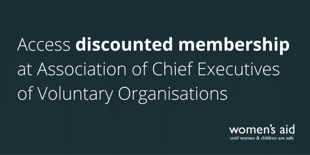 Access discounted membership at Association of Chief Executives of Voluntary Organisations