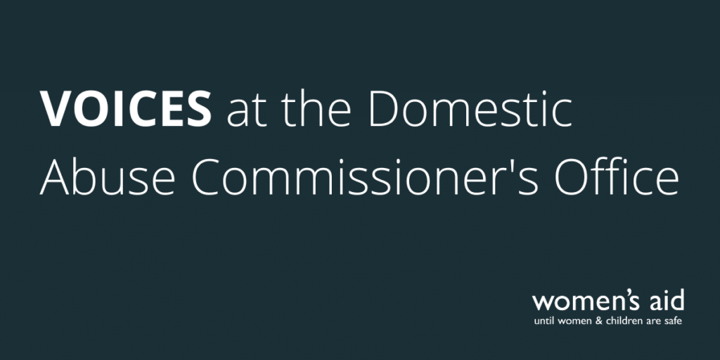 VOICES at the Domestic Abuse Commissioner's Office