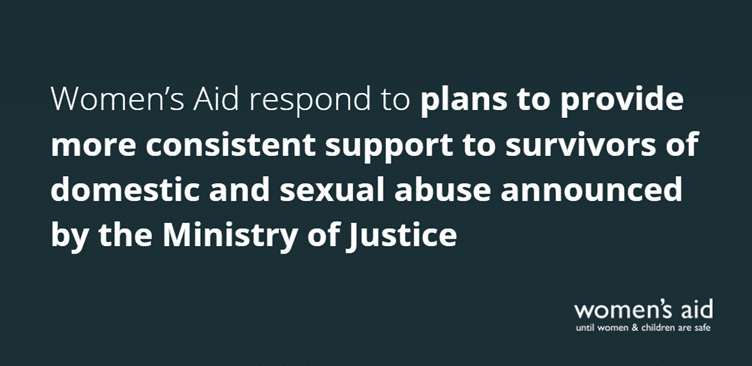 MOJ survivor support announcement
