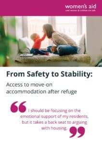 Access to move-on accommodation after refuge